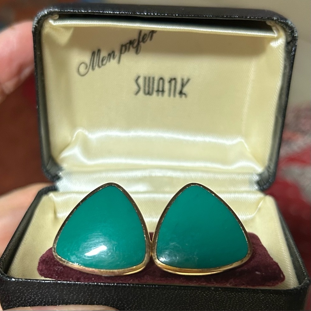 JUST LOOK Vintage Cuff Links Tie Tacks and Tie Clips
